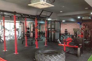 The gym activities in cheapest and biggest gym in Bangalore